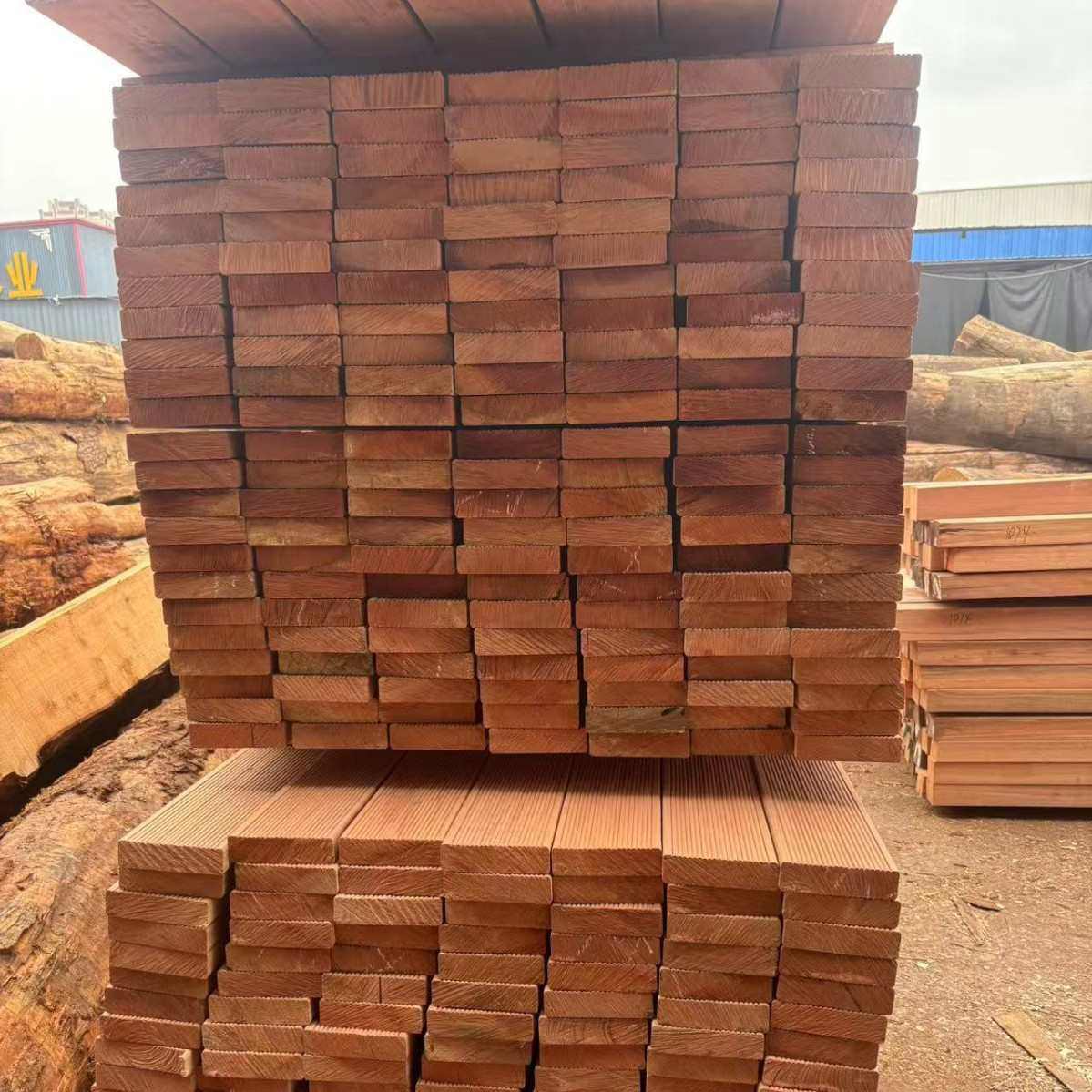 菠萝格菠萝格防腐木地板菠萝格圆木柱子菠萝格户外地板,基础建材,原木板/实木板,淘宝优惠券,粉丝福利购,淘宝优惠卷