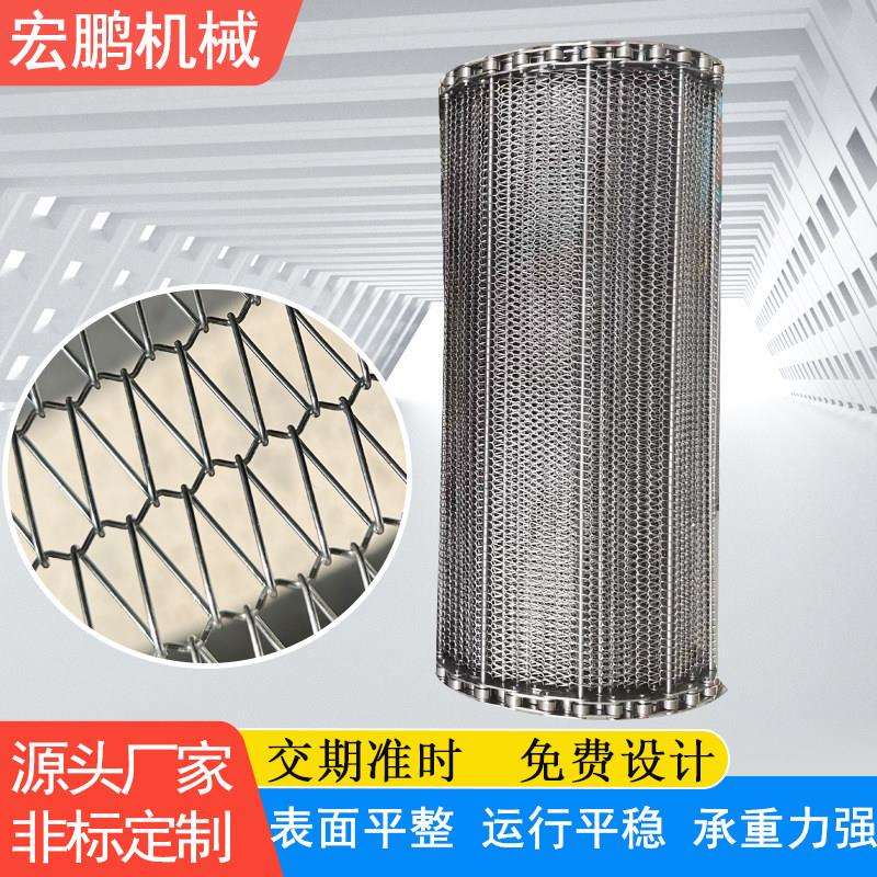 不锈钢网带输送带清洗机传送带耐高温蔬菜烘干隧道炉流水线输送带