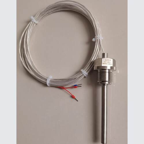 WZP-200-1铂热电阻M27*2螺纹安装插深L=100引线L=5000