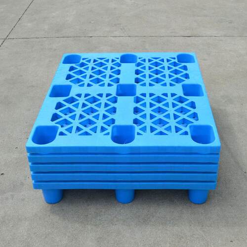 小托料盘10脚00*8卡TJR00*145网格九塑长方形防潮垫板塑胶栈板