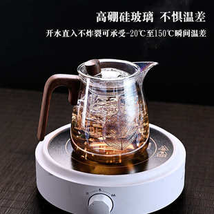 厂家批发贝彩烧泡茶玻璃壶煮茶壶提梁壶家用大容量单壶加厚烧水壶