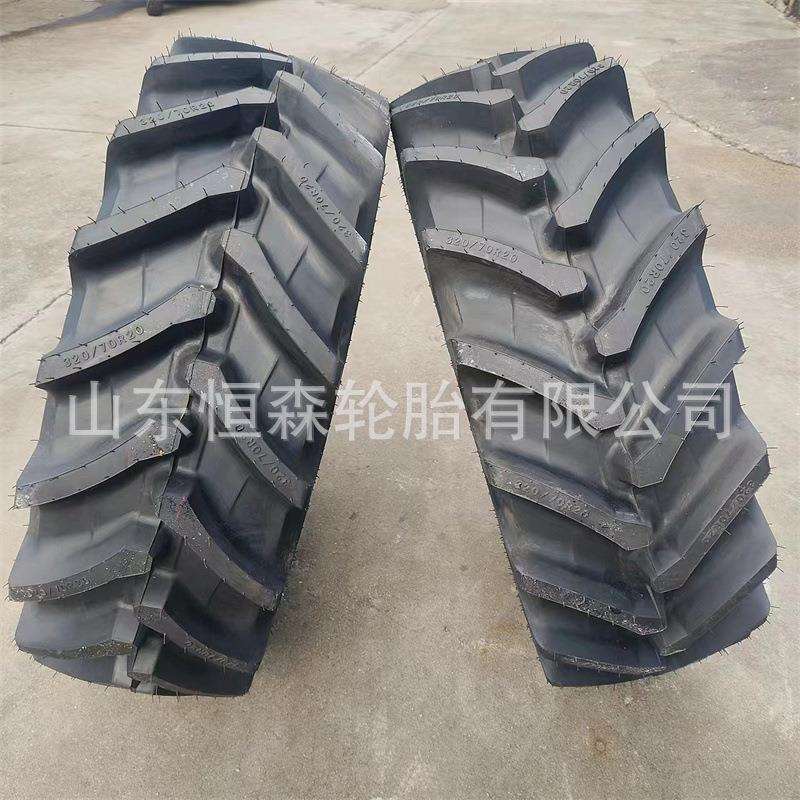 徐州甲字320/70R20 420/85R34大型拖拉机轮胎 380/70R24人字轮胎