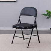 折叠椅子家用餐椅培训会议椅靠背椅办公椅电脑椅宿舍椅子凳子 包邮