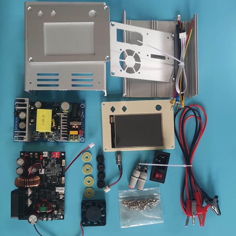 第二代数控可调电源DIY套件 3.5寸触摸屏可升级内阻测试仪等功能