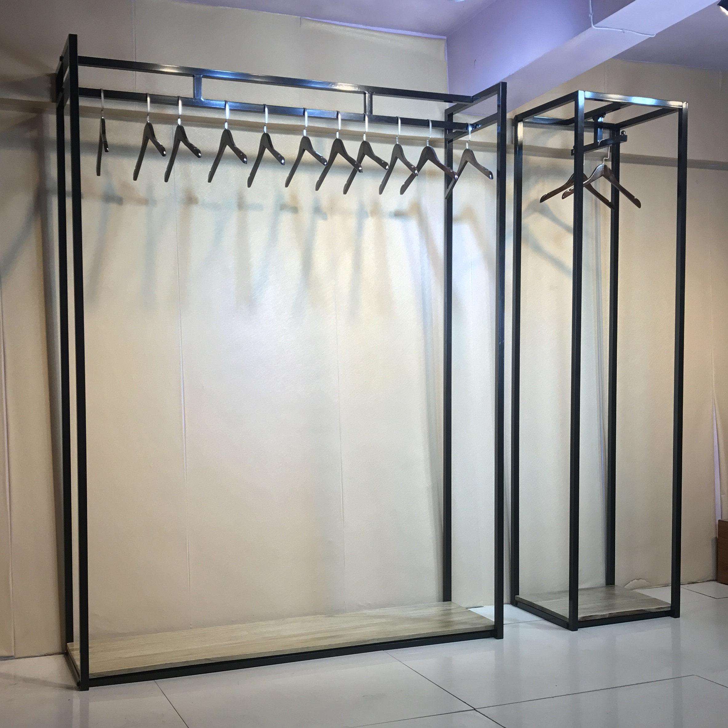 婚纱服装店西装礼服架子衣架挂婚纱摄影楼结实落地展示架礼服旗袍配件