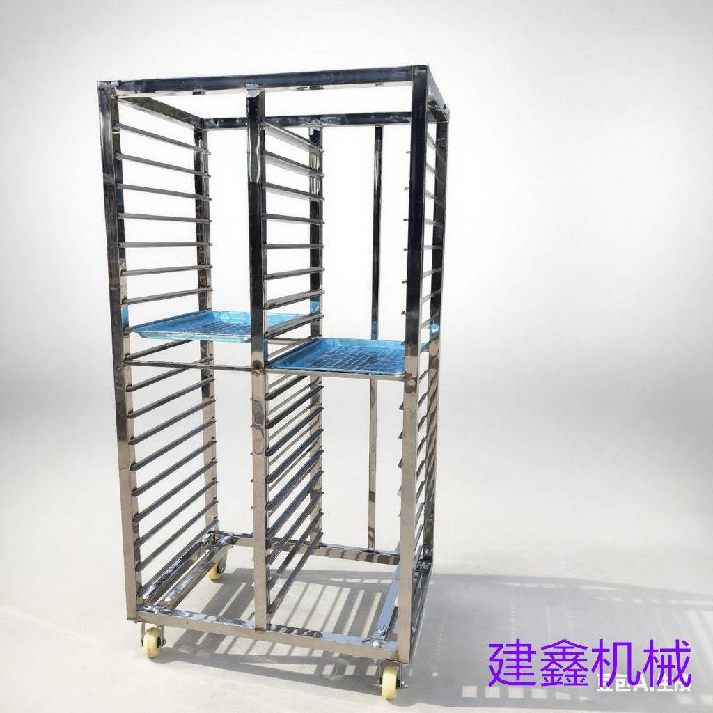 304材质馒头架子车水饺速冻周转车不锈钢物料周转车