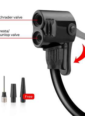 Portable Bicycle Pump Max 120 PSI Bike Manual Air Pump Ballo
