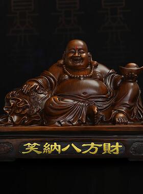 引进财富和宝藏弥勒佛装饰品，佛像，家庭装饰品，客厅入口大厅，