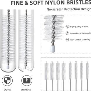 Nylon Brush Pipe Tube Bottle Straw Water Cleaner
