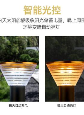 太阳能灯路外边墙花园PBDL围墙灯户智能光控灯别墅ED柱子防水壁灯