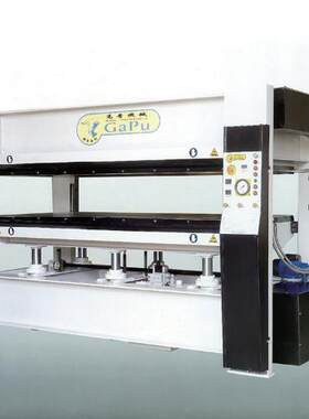 木门柜橱高档木工液冷压机板GP-120T压材复新合选择