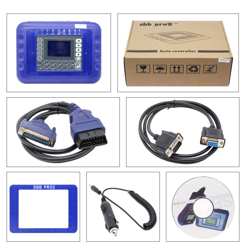 厂家直销SBB PRO2 Key Programmer V48.99 Key Tool OBD2钥匙匹配