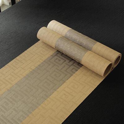 European table runner PVC table long strip of cloth insulati