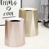 北欧垃圾桶家用客厅卧室双层大号垃圾筐无盖纸篓卫生间垃圾筒加厚