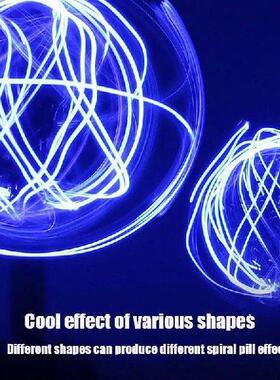 Flash Ball Led Light Rasengan Spiral Pill Luminous Toy