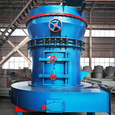 YGM130高压悬辊磨粉机新型石灰石粉磨粉机 腐殖酸专用磨粉机