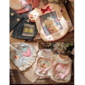 2024秋冬宠物猫狗衣服小狗泰迪约克郡泡泡袖 t恤AI 棉针织底裤