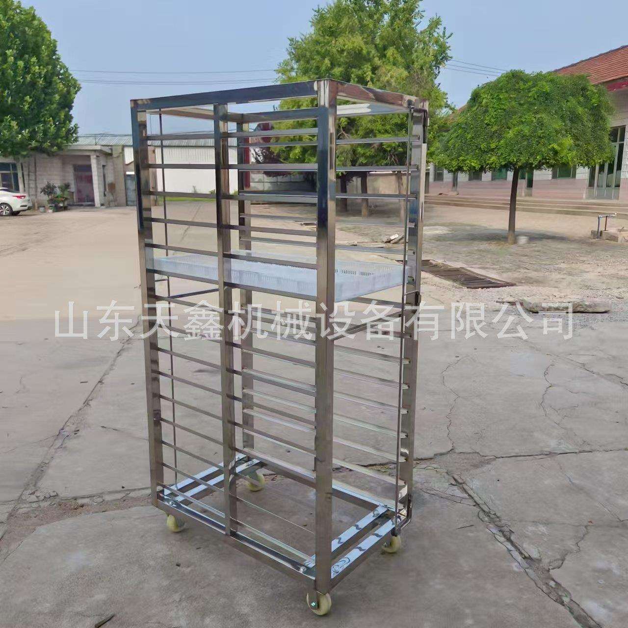 广东冷冻榴莲架子车锁鲜解冻用架子车蒸馒头包子用架子车腊肠车