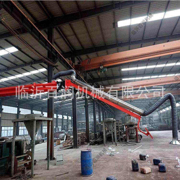 空间上下升降可调节万向吸尘臂运行稳定操作简单的焊接吸烟臂