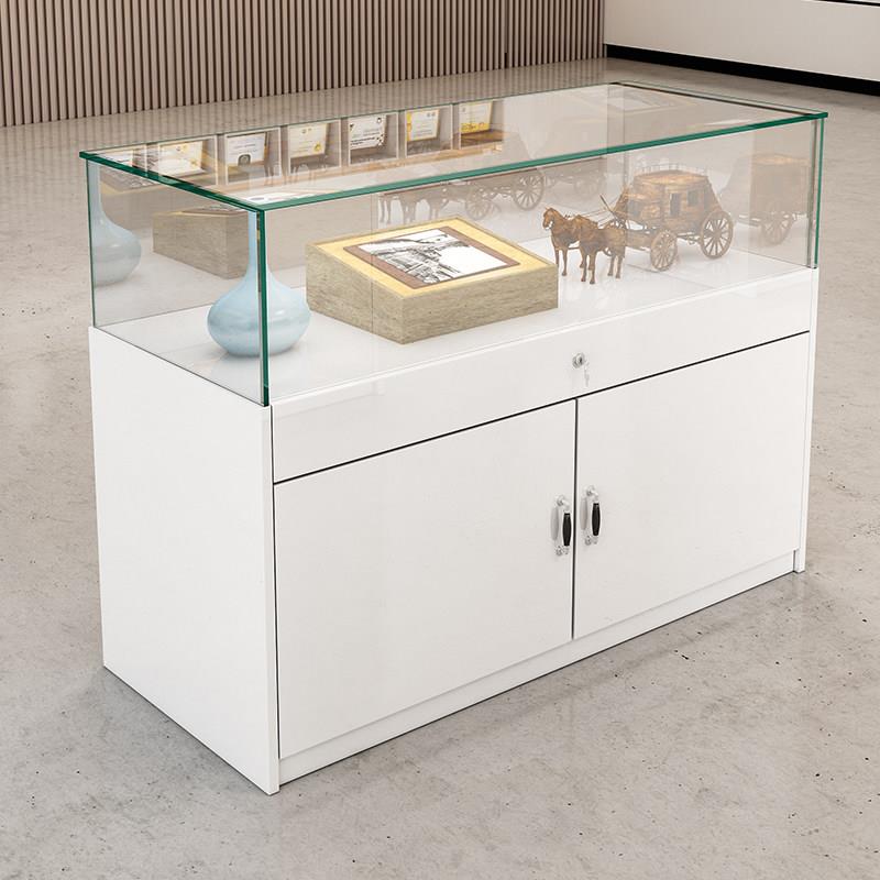 珠宝首饰柜台样品展览展示柜博物馆文物展台商场玻璃柜展示柜定制
