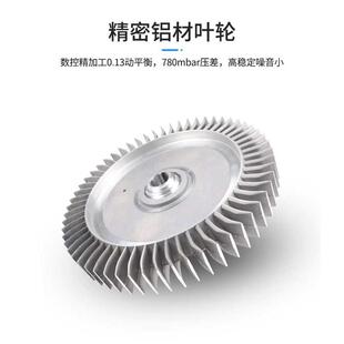 漩涡气泵风叶风轮 高压鼓风机叶片叶轮 高压风机铝合金机壳扇叶