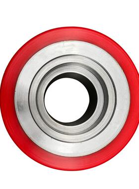 加工厂工聚氨包胶轮酯静音耐磨承包胶轴聚氨酯轮驱动轮WKW聚氨酯