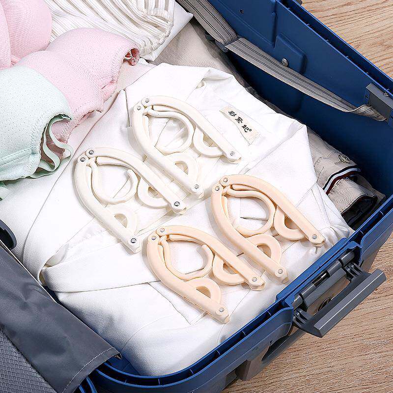 折叠衣架便携旅游旅行多功能衣服学生晾宿舍夹子家用挂衣 8个装