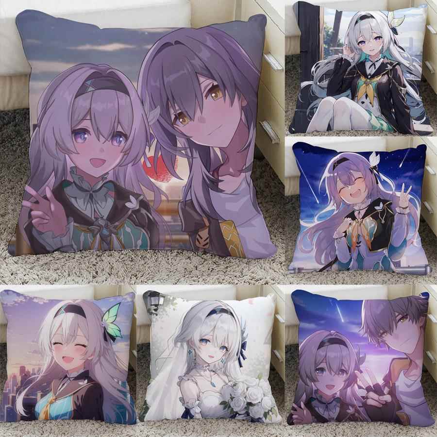 流萤DIY抱枕头开拓者手办