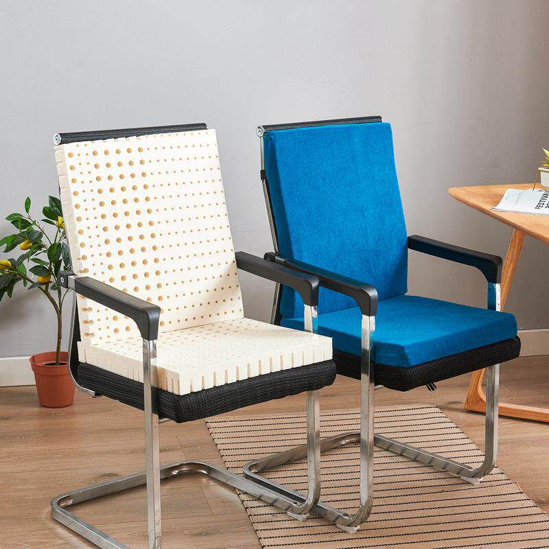 乳胶坐垫集成办公椅坐垫加厚冬季坐垫电脑椅一体式坐垫