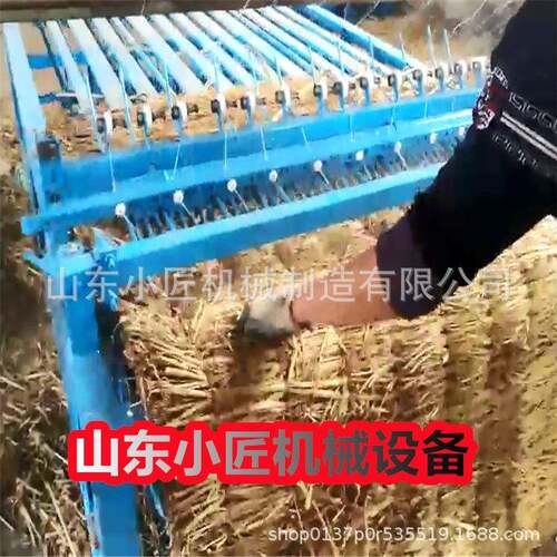 1.5-3米放风沙草席机 电动多功能草帘机 可调节稻草编织机