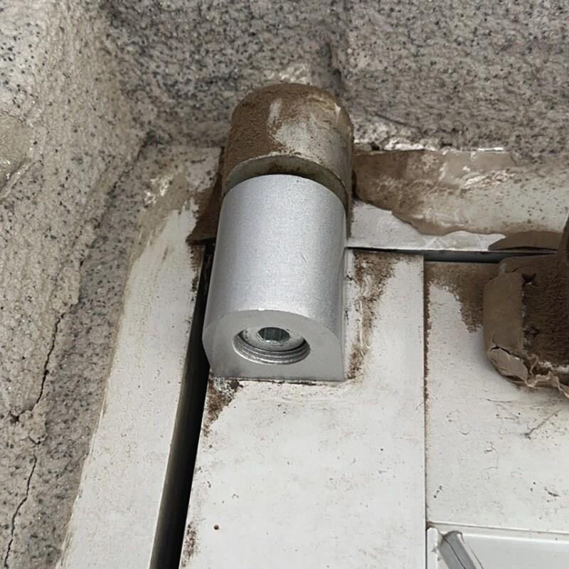 麦当劳上下地弹簧铰链配件肯德基门天地铰链地轴地簧有框玻璃门