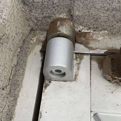 麦当劳上下地弹簧铰链配件肯德基门天地铰链地轴地簧有框玻璃门