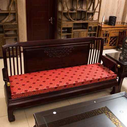 海CB#多人位实沙发垫垫罗汉床垫木中式绵坐垫板凳ZZI垫长子