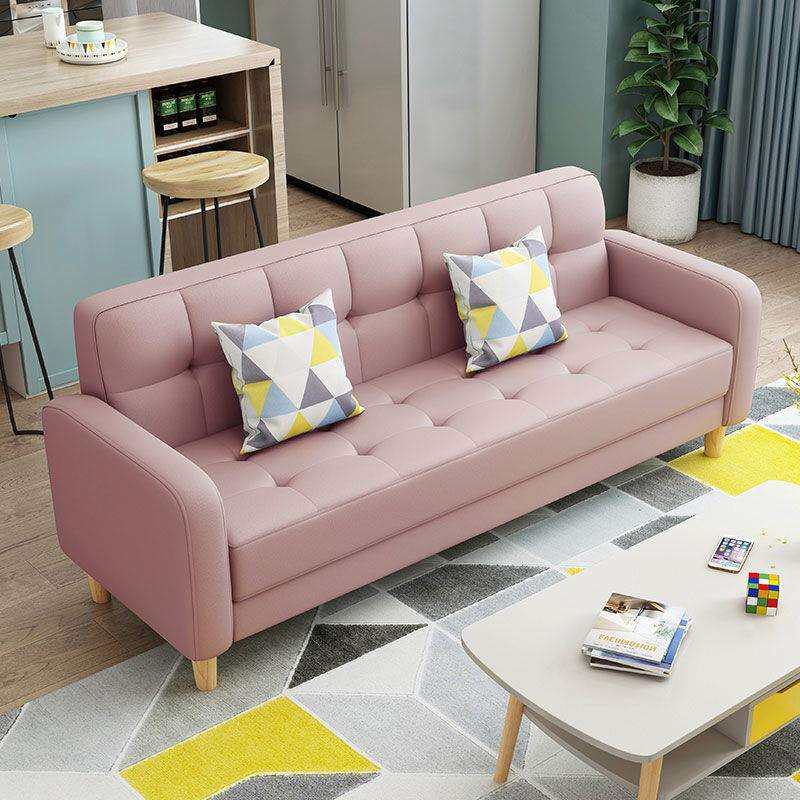 多功能沙发床两用折叠皮艺沙发简易客厅出租房折叠床懒双人小户型