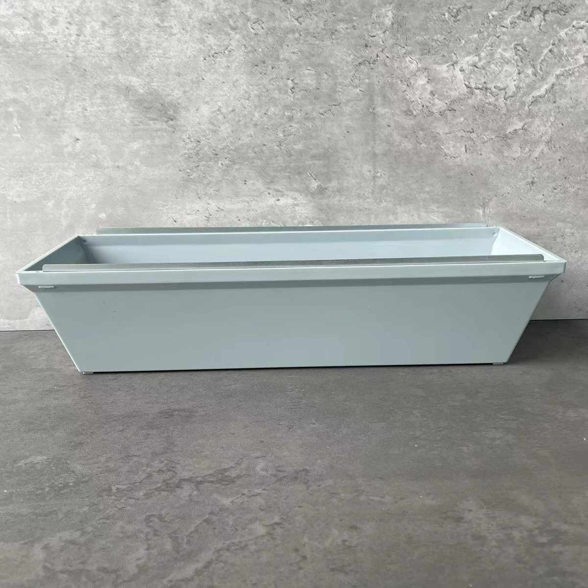 工具槽带油漆盒不锈钢油灰装土 水泥灰盆塑料新款刀片