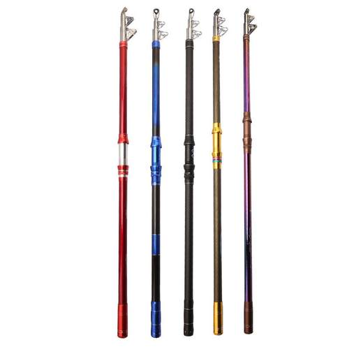 新款直销碳素锚杆竿远投竿超硬抛竿长节海竿大物竿可视鱼竿锚杆