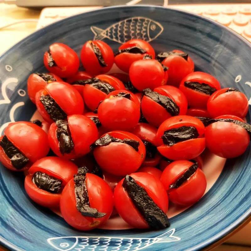 番茄乌梅条酸甜乌梅肉无核梅肉蜜饯果脯果干零食特产台湾风味