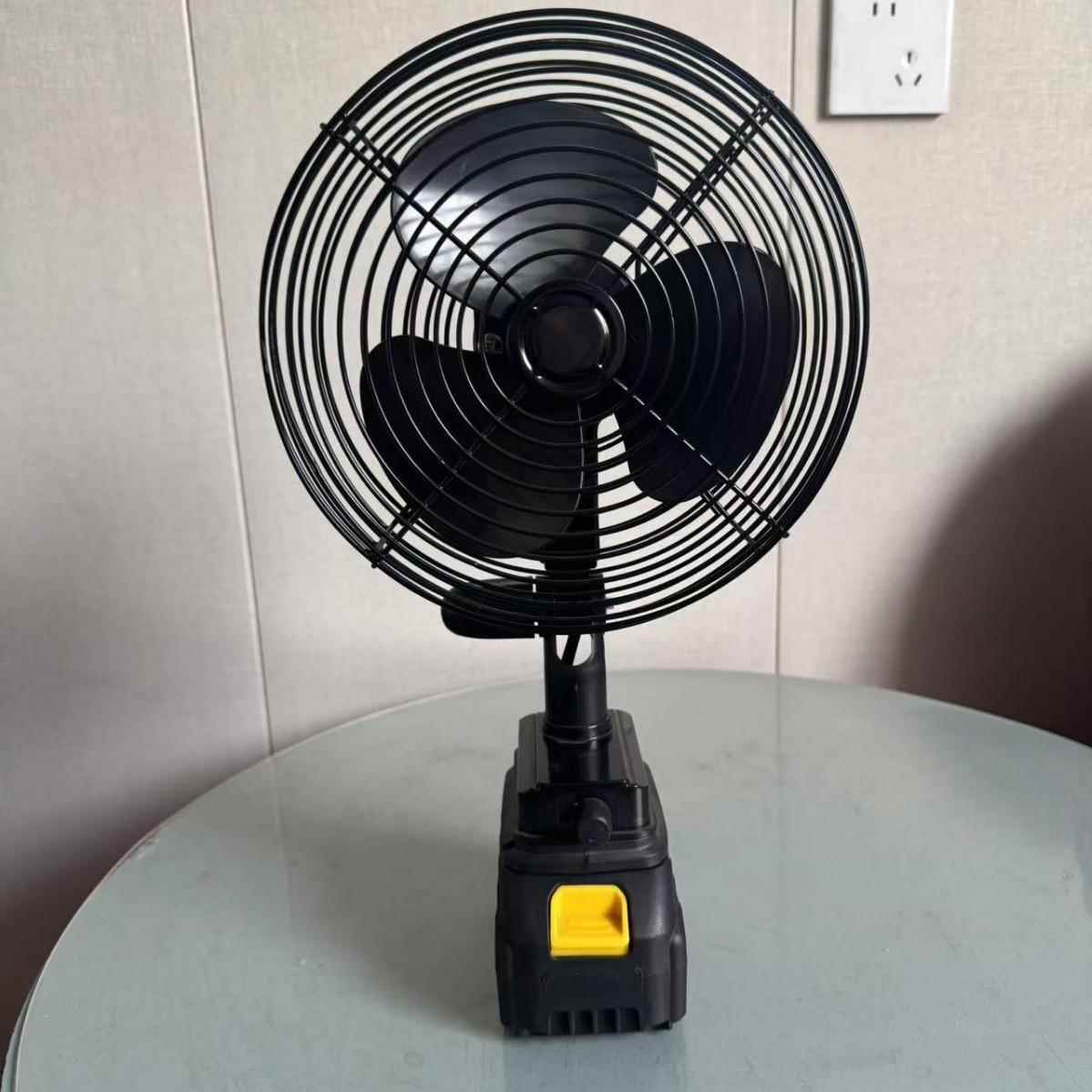 铲车大货车挖机装载车叉车工程车载电风扇金属12V24V制冷强力静音
