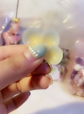 老料器花瓣汉服发簪20片梅花Q-25