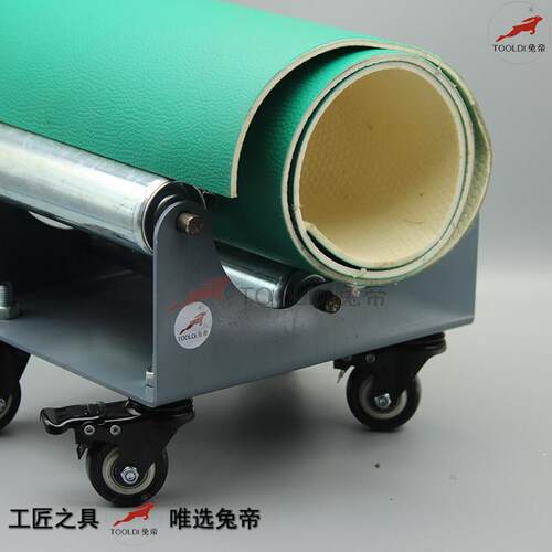 Tooldi兔帝牌PVC塑胶地板工具 微型放料车 地板摊铺车 滑轮座椅车