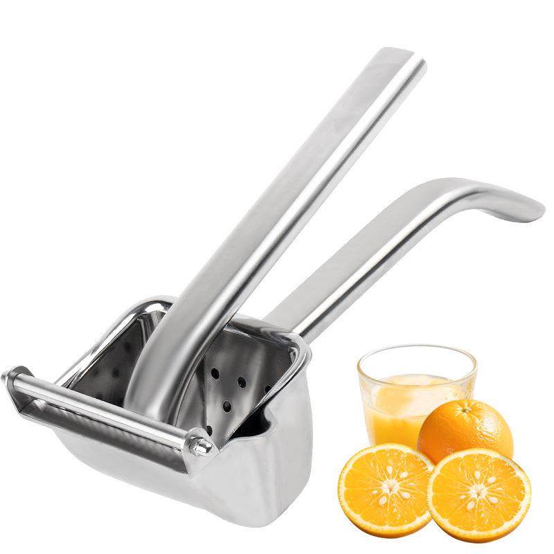 新款加厚304不锈钢榨汁器 柠檬压榨器 橙汁手动榨汁器水果榨汁器