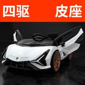 高档儿童电动车轮汽车宝宝玩车可坐动人男女孩四带遥控具童车双驱