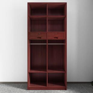 柜宿舍两门对 组门单双门家用2301 制式 衣实木衣柜合营具家具中式