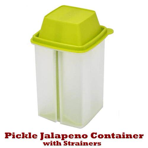 Pickle Jalapeno Container Strainers Pickled Food Holder