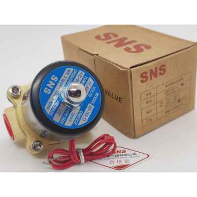 原装SNS神驰气动2W160-15 常闭电磁水阀2WG160-15气阀4分电磁阀