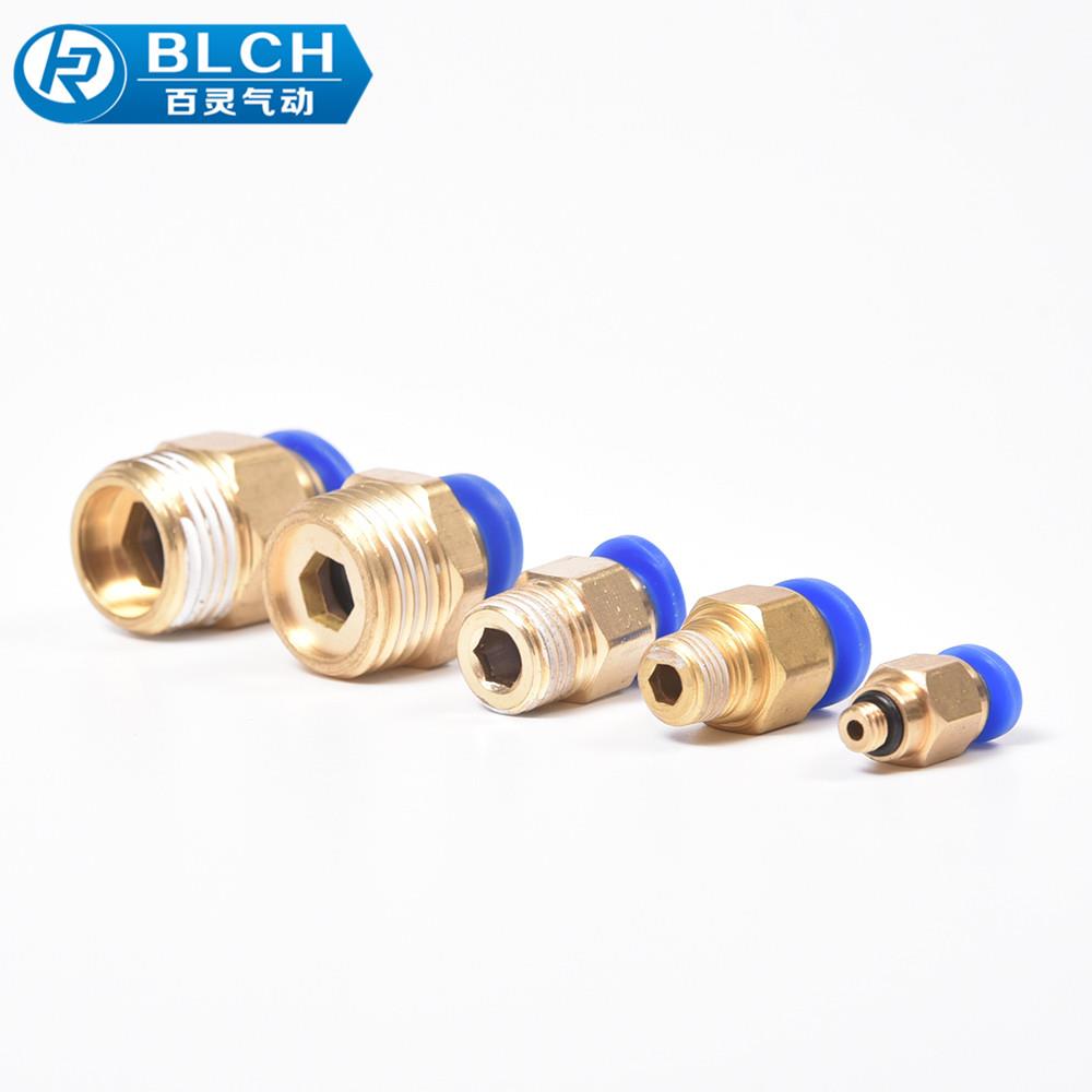 百灵BLCH气管接头直通接头PC4-M5PC6-01PC8-02PC10-03PC12-04PC16