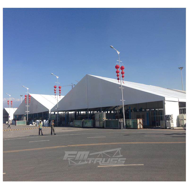 厂家直销户外流仓储篷房铝合金展销会体育馆帐篷户外活动篷房