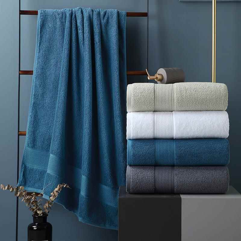 Premium Quality Cotton Bath big Towels 纯棉大浴巾80*160+800g