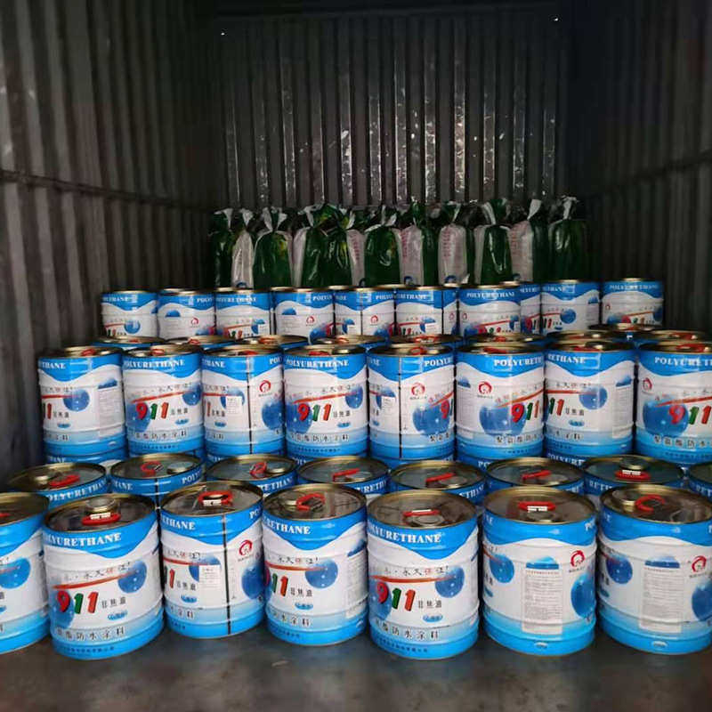 双弹性卫生间适用组非黑色聚氨酯屋顶防水涂料防水材料等焦油911