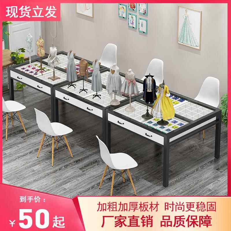 儿童辅导班课桌椅套装幼儿园美术桌绘画桌学生培训班学习画室桌子